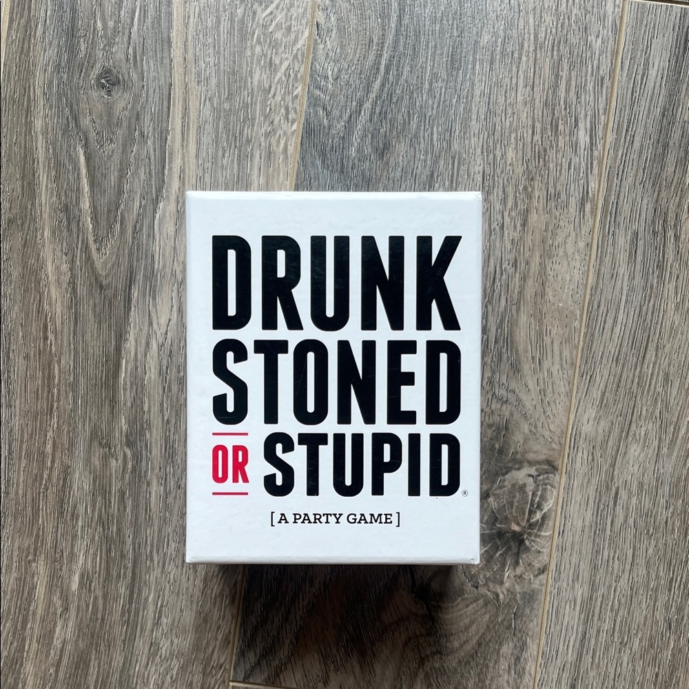 Drunk Stoned or Stupid Party Game